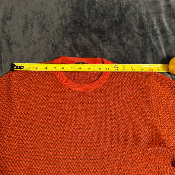 Kiton Sweater 100% Cashmere. Size Italian 52. Burgundy and Brownish Black. - Picture 9 of 16